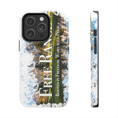 Free Range Tough Phone Cases - Durable Protection for Adventurers, Outdoor Lovers, Travel Gifts, Eco-Friendly Accessories, Unique [...]