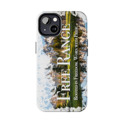 Free Range Tough Phone Cases - Durable Protection for Adventurers, Outdoor Lovers, Travel Gifts, Eco-Friendly Accessories, Unique [...]