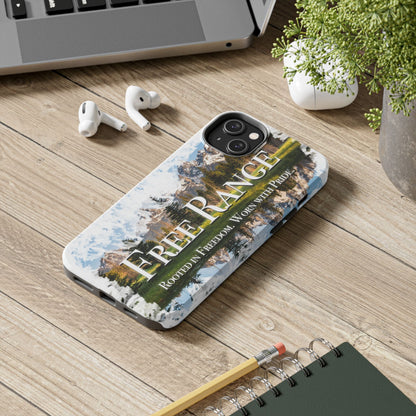 Free Range Tough Phone Cases - Durable Protection for Adventurers, Outdoor Lovers, Travel Gifts, Eco-Friendly Accessories, Unique [...]