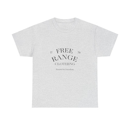 Unisex Heavy Cotton Tee with 'Free Range Clothing' Print - Comfortable Casual Wear, Gift for Animal Lovers, Eco-Friendly Apparel, [...]