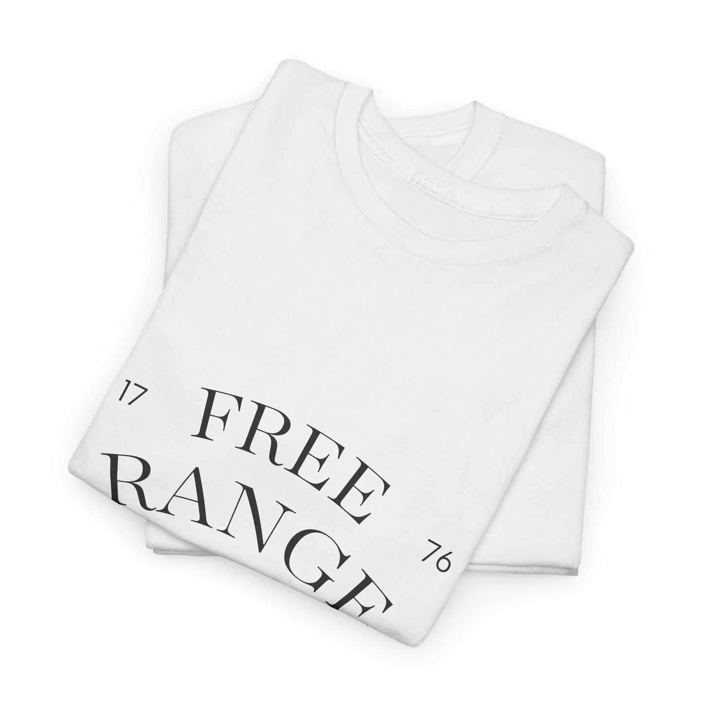Unisex Heavy Cotton Tee with 'Free Range Clothing' Print - Comfortable Casual Wear, Gift for Animal Lovers, Eco-Friendly Apparel, [...]