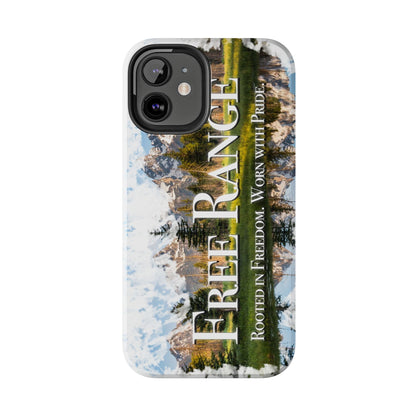Free Range Tough Phone Cases - Durable Protection for Adventurers, Outdoor Lovers, Travel Gifts, Eco-Friendly Accessories, Unique [...]
