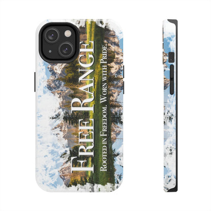 Free Range Tough Phone Cases - Durable Protection for Adventurers, Outdoor Lovers, Travel Gifts, Eco-Friendly Accessories, Unique [...]