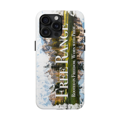 Free Range Tough Phone Cases - Durable Protection for Adventurers, Outdoor Lovers, Travel Gifts, Eco-Friendly Accessories, Unique [...]