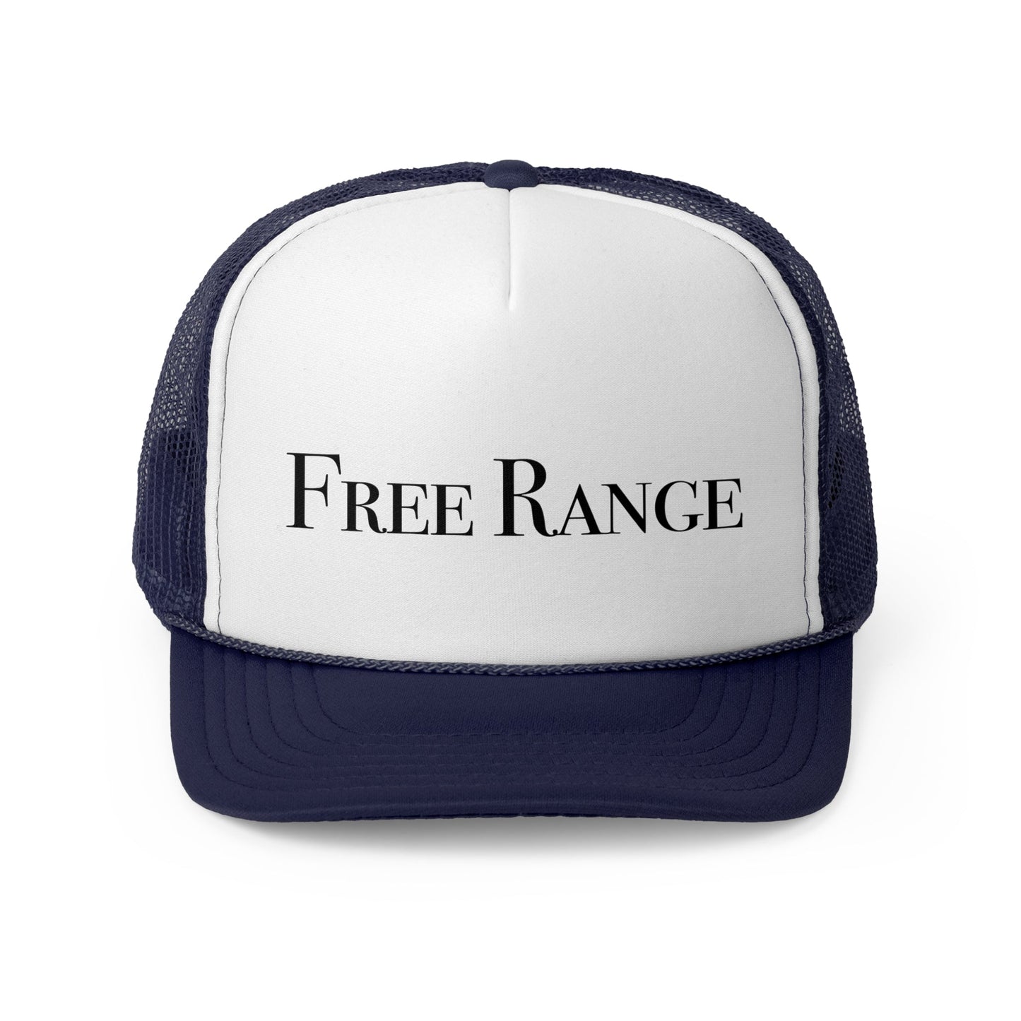 Free Range Trucker Cap, Outdoors Hat, Gift for Farm Lovers, Vintage Style Cap, Adjustable Snapback Hat