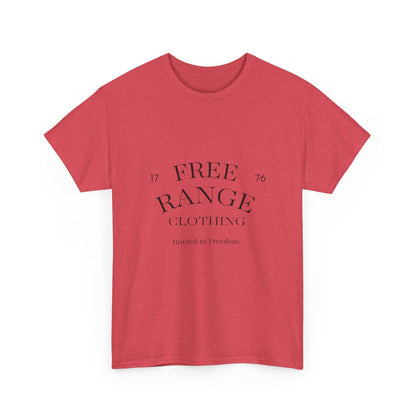 Unisex Heavy Cotton Tee with 'Free Range Clothing' Print - Comfortable Casual Wear, Gift for Animal Lovers, Eco-Friendly Apparel, [...]