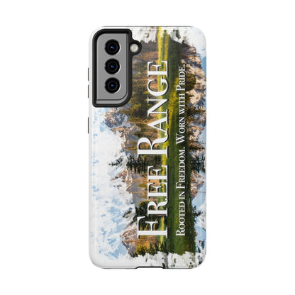 Free Range Tough Phone Cases - Durable Protection for Adventurers, Outdoor Lovers, Travel Gifts, Eco-Friendly Accessories, Unique [...]