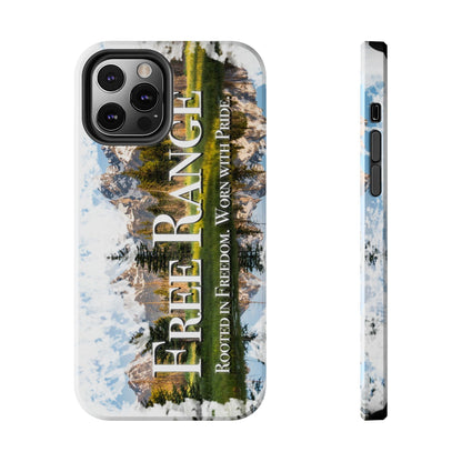 Free Range Tough Phone Cases - Durable Protection for Adventurers, Outdoor Lovers, Travel Gifts, Eco-Friendly Accessories, Unique [...]
