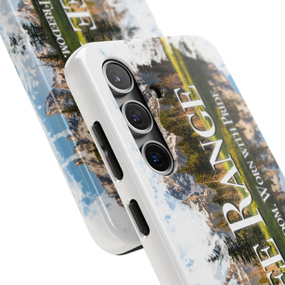 Free Range Tough Phone Cases - Durable Protection for Adventurers, Outdoor Lovers, Travel Gifts, Eco-Friendly Accessories, Unique [...]