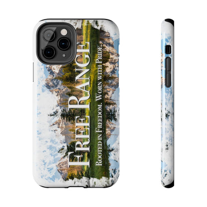 Free Range Tough Phone Cases - Durable Protection for Adventurers, Outdoor Lovers, Travel Gifts, Eco-Friendly Accessories, Unique [...]