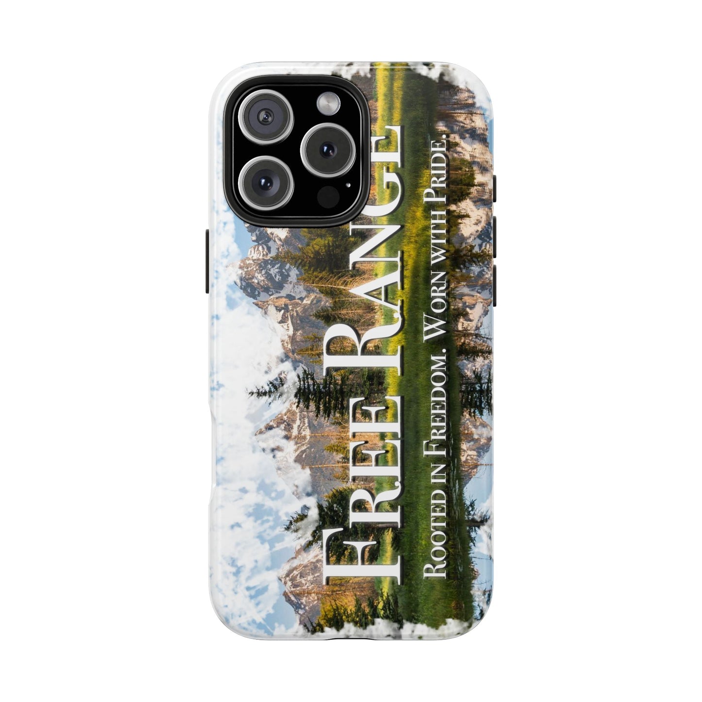Free Range Tough Phone Cases - Durable Protection for Adventurers, Outdoor Lovers, Travel Gifts, Eco-Friendly Accessories, Unique [...]