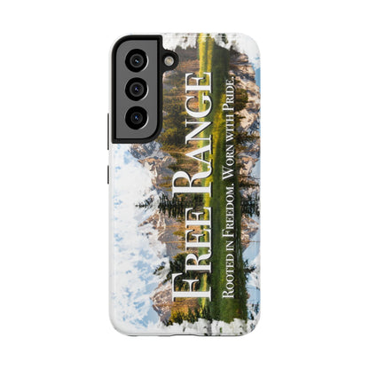 Free Range Tough Phone Cases - Durable Protection for Adventurers, Outdoor Lovers, Travel Gifts, Eco-Friendly Accessories, Unique [...]