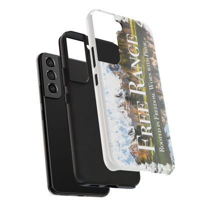 Free Range Tough Phone Cases - Durable Protection for Adventurers, Outdoor Lovers, Travel Gifts, Eco-Friendly Accessories, Unique [...]