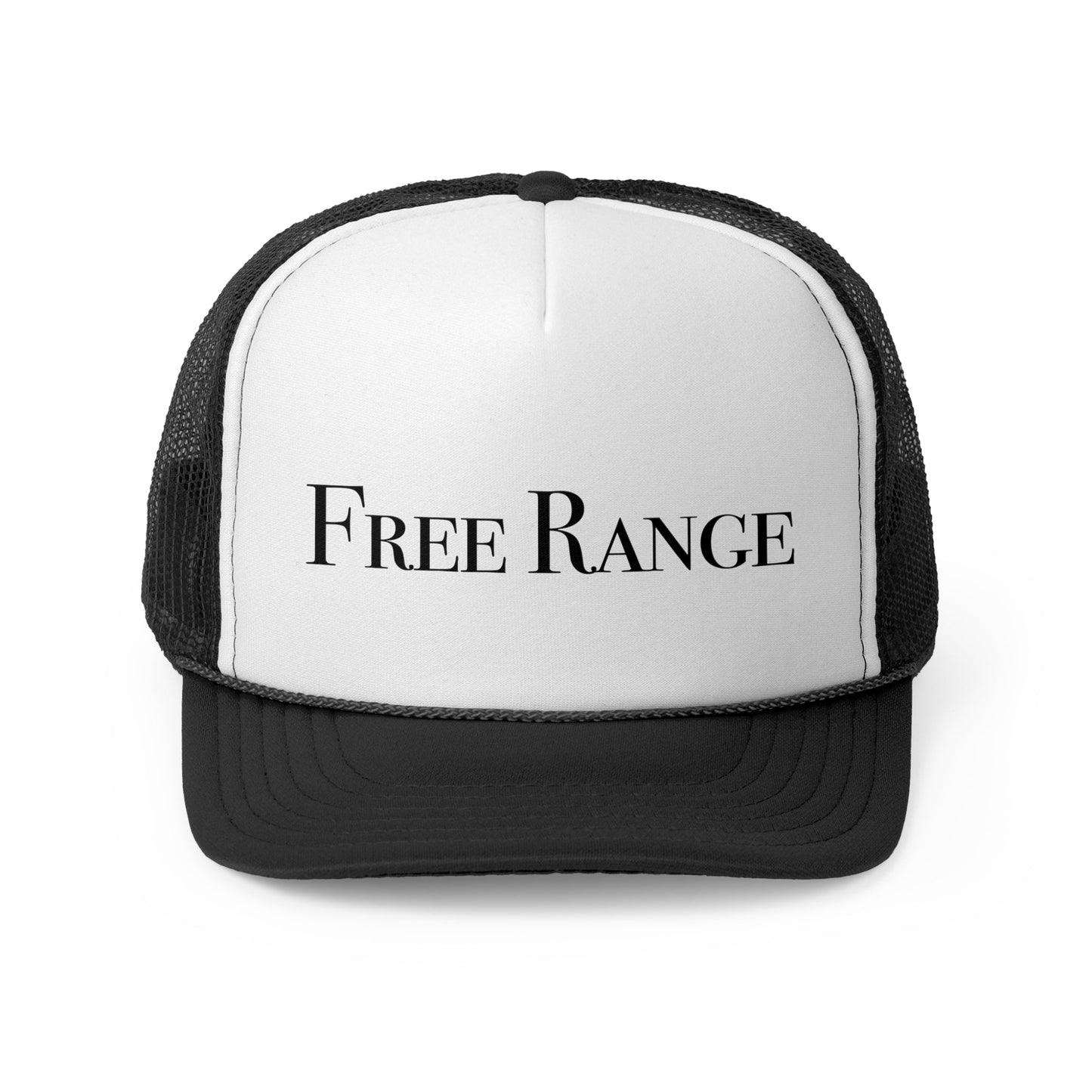 Free Range Trucker Cap, Outdoors Hat, Gift for Farm Lovers, Vintage Style Cap, Adjustable Snapback Hat
