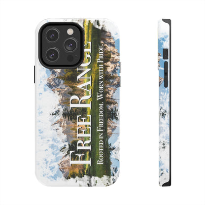 Free Range Tough Phone Cases - Durable Protection for Adventurers, Outdoor Lovers, Travel Gifts, Eco-Friendly Accessories, Unique [...]