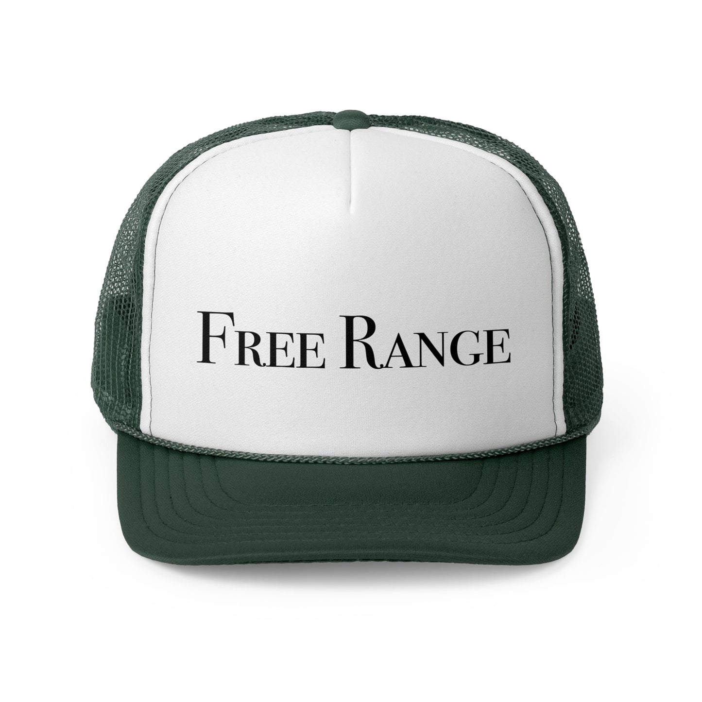Free Range Trucker Cap, Outdoors Hat, Gift for Farm Lovers, Vintage Style Cap, Adjustable Snapback Hat