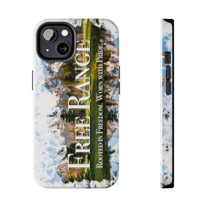 Free Range Tough Phone Cases - Durable Protection for Adventurers, Outdoor Lovers, Travel Gifts, Eco-Friendly Accessories, Unique [...]