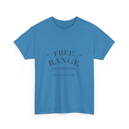 Unisex Heavy Cotton Tee with 'Free Range Clothing' Print - Comfortable Casual Wear, Gift for Animal Lovers, Eco-Friendly Apparel, [...]