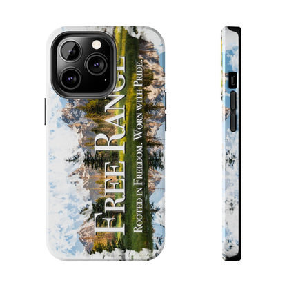 Free Range Tough Phone Cases - Durable Protection for Adventurers, Outdoor Lovers, Travel Gifts, Eco-Friendly Accessories, Unique [...]