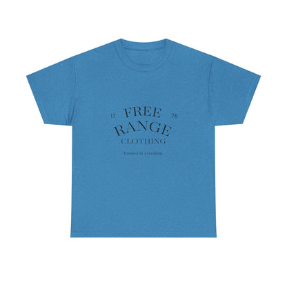 Unisex Heavy Cotton Tee with 'Free Range Clothing' Print - Comfortable Casual Wear, Gift for Animal Lovers, Eco-Friendly Apparel, [...]