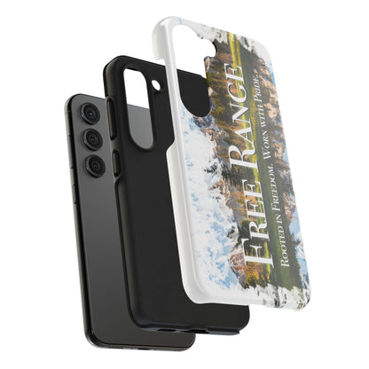 Free Range Tough Phone Cases - Durable Protection for Adventurers, Outdoor Lovers, Travel Gifts, Eco-Friendly Accessories, Unique [...]
