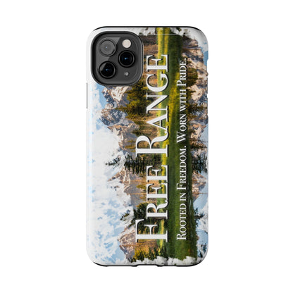 Free Range Tough Phone Cases - Durable Protection for Adventurers, Outdoor Lovers, Travel Gifts, Eco-Friendly Accessories, Unique [...]