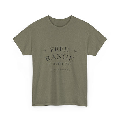 Unisex Heavy Cotton Tee with 'Free Range Clothing' Print - Comfortable Casual Wear, Gift for Animal Lovers, Eco-Friendly Apparel, [...]