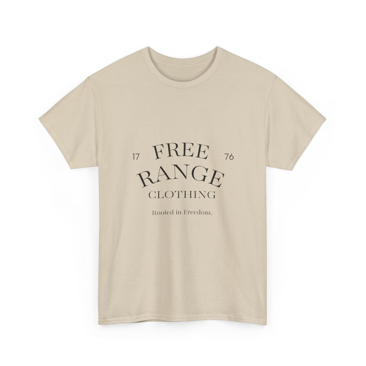 Unisex Heavy Cotton Tee with 'Free Range Clothing' Print - Comfortable Casual Wear, Gift for Animal Lovers, Eco-Friendly Apparel, [...]